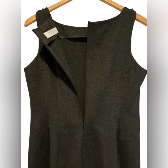 MM. LAFLEUR Lydia Charcoal Gray Sheath Dress Size 16 Bodycon Classic Style - Picture 9 of 16